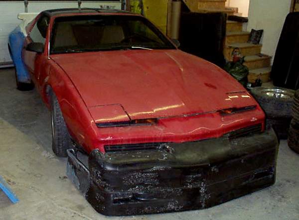 Showcars Front Valance For 1974-1975 Pontiac Firebird - Fiberglass (Gel Coat)