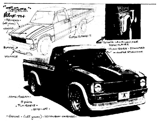 1979 toyota shop pickup parts
